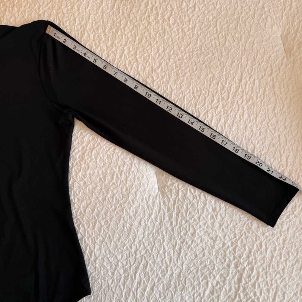 Abercrombie & Fitch Soft A&F Turtleneck Bodysuit – Black, Size XL - Picture 9 of 10